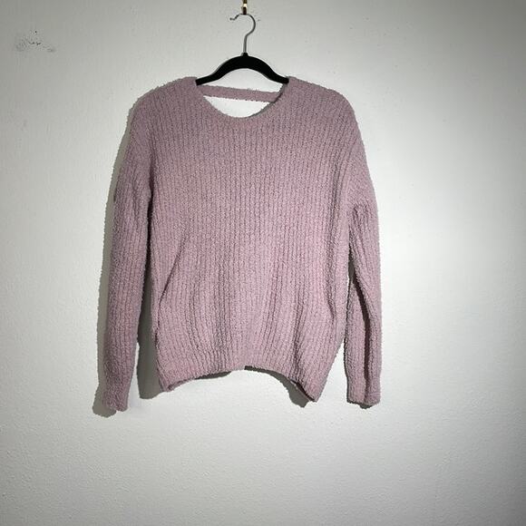 PINK ROSE Light Pink Knit Sweater Size Small - Picture 1 of 10